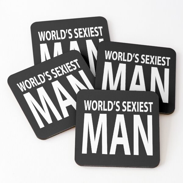 Item preview, World's Sexiest Man in White Lettering designed and sold by Kevin Michael McCall.