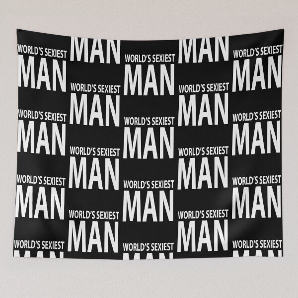 Item preview, World's Sexiest Man in White Lettering designed and sold by Kevin Michael McCall.