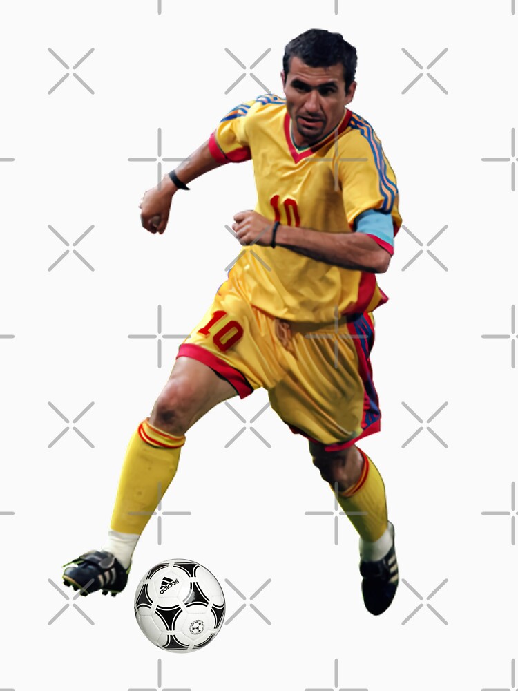 Gheorghe Hagi Golden Foot Romania National Team Goat | Kids T-Shirt