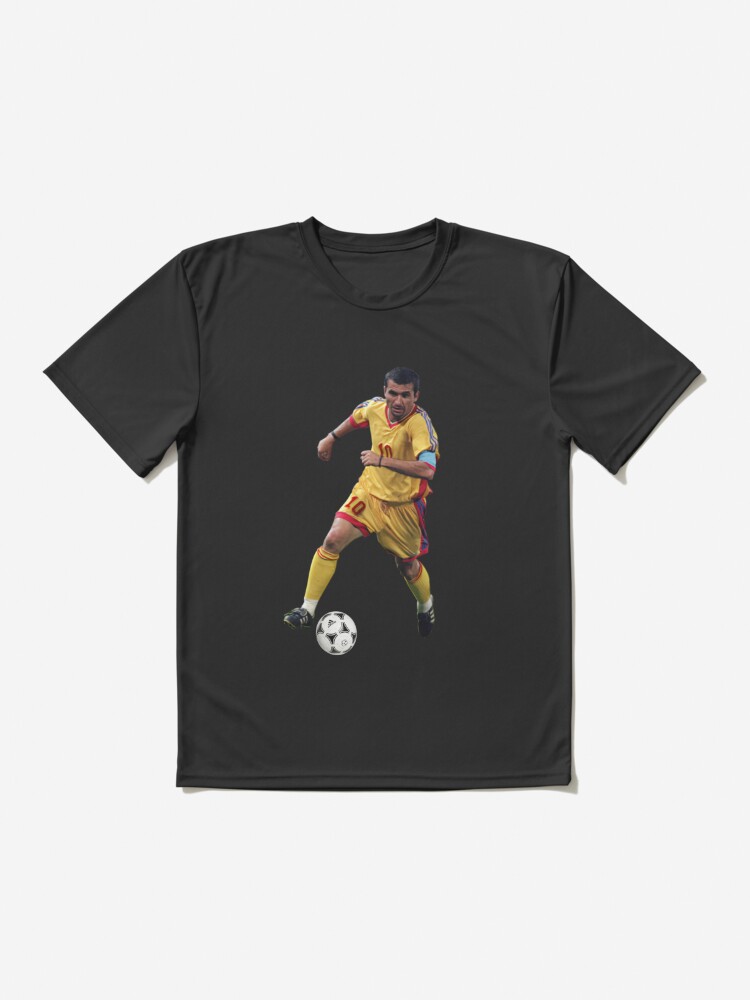 Gheorghe Hagi Golden Foot Romania National Team Goat | Kids T-Shirt