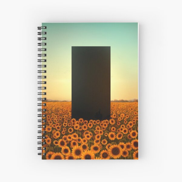 Sunflower Monolith 2 Spiral Notebook