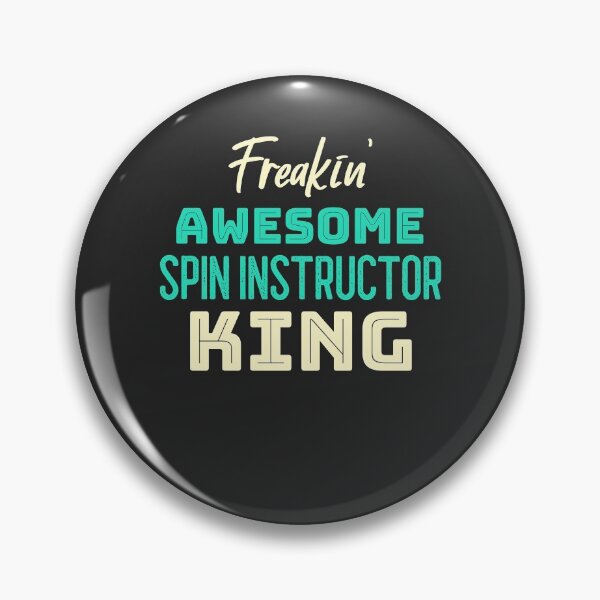 Item preview, Freakin' Awesome Spin Instructor King designed and sold by EricJP.
