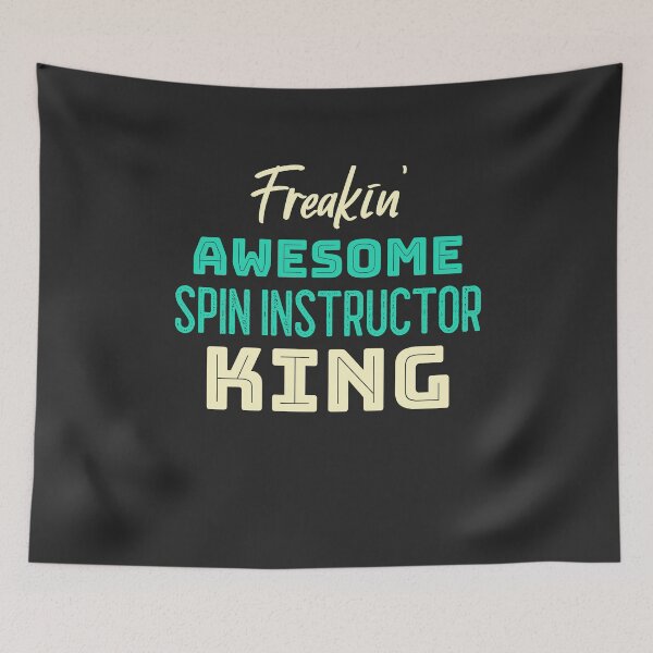 Item preview, Freakin' Awesome Spin Instructor King designed and sold by EricJP.