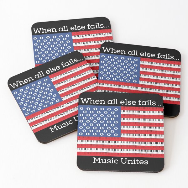 Item preview, When All Else Fails, Music Unites, American Flag Piano designed and sold by Mothe3rd.