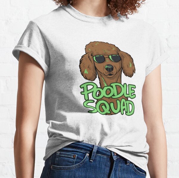 RED POODLE SQUAD Classic T-Shirt