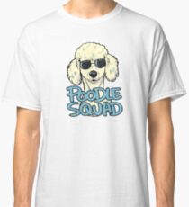 WHITE POODLE SQUAD Classic T-Shirt