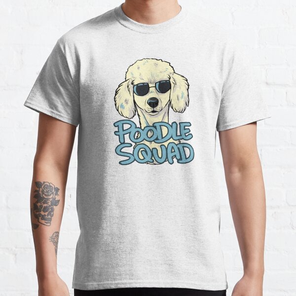 WHITE POODLE SQUAD Classic T-Shirt