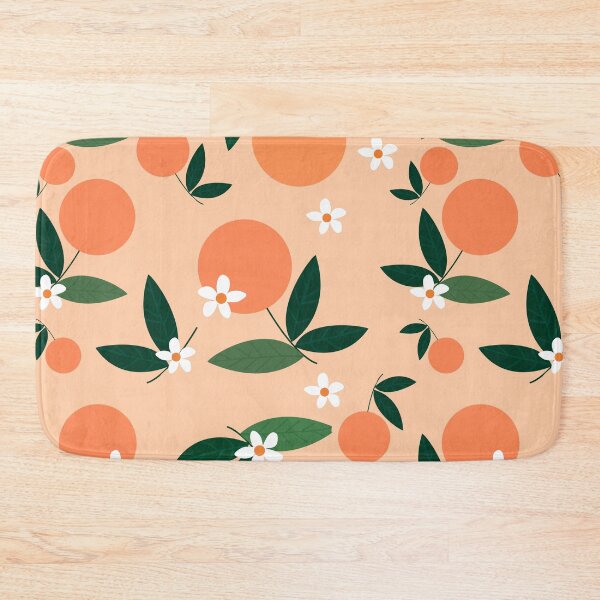 Item preview, Spring pattern orange blossoms designed and sold by Aleksey888.