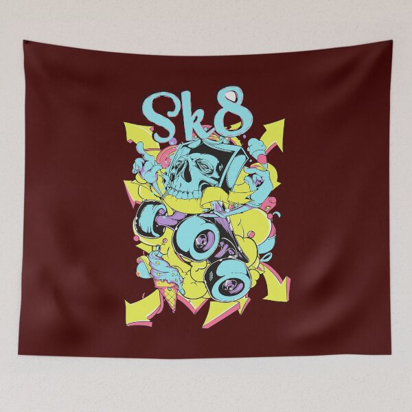 Item preview, irish skull cartoon art designed and sold by rhiannakilback.