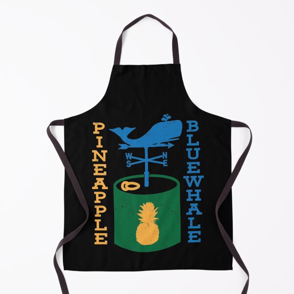 Item preview, Pineapple Bluewhale | Sea Creatures And Fruit designed and sold by GravitiTees.