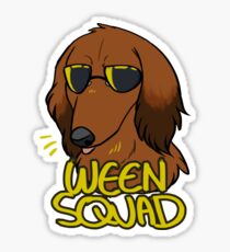 RED WEEN SQUAD Sticker