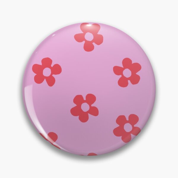 Item preview, Red and Pink Chunky Floral Pattern designed and sold by pacificdesign.