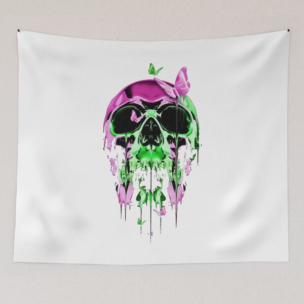 Item preview, irish skull colorful designed and sold by rhiannakilback.
