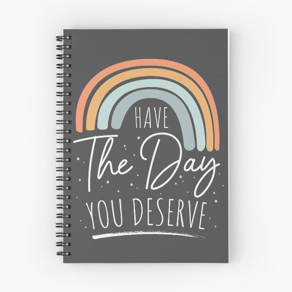 Item preview, Have The Day You Deserve - Boho Rainbow - Sassy Karma Quote designed and sold by UBUCO.