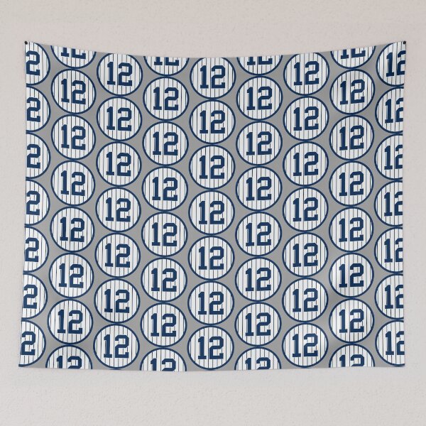 Item preview, Wade Boggs #12 Jersey Number designed and sold by StickBall.