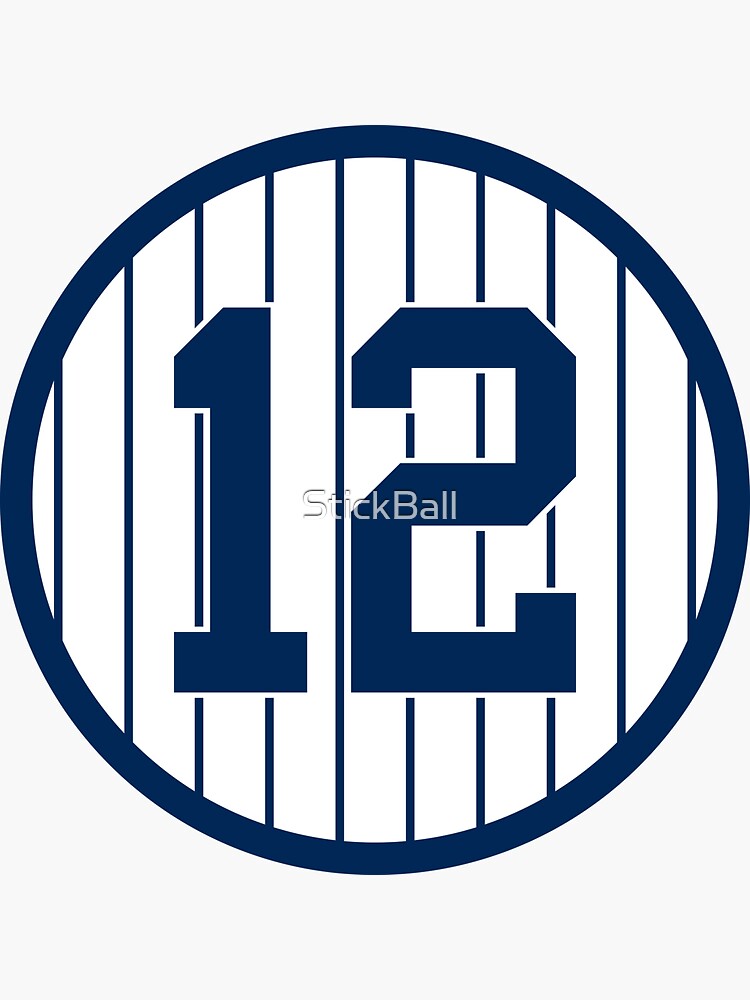 NEW YORK YANKEES mickey mantle vinyl weatherproof sticker retired number #7