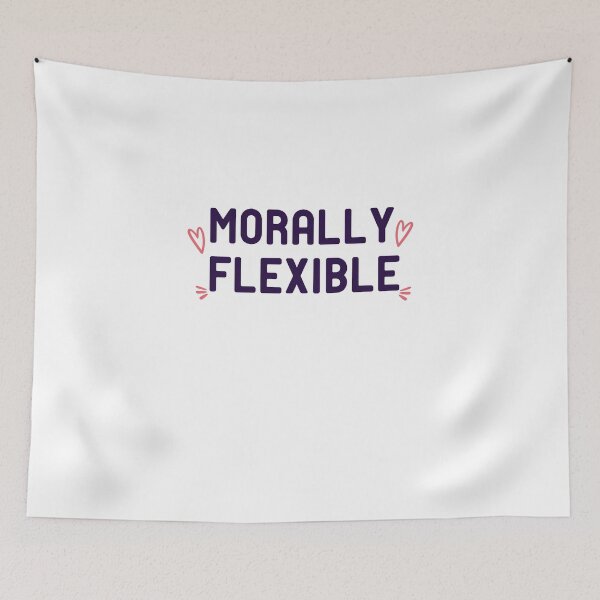 Item preview, Morally flexible womens funny designed and sold by Yassineea65.