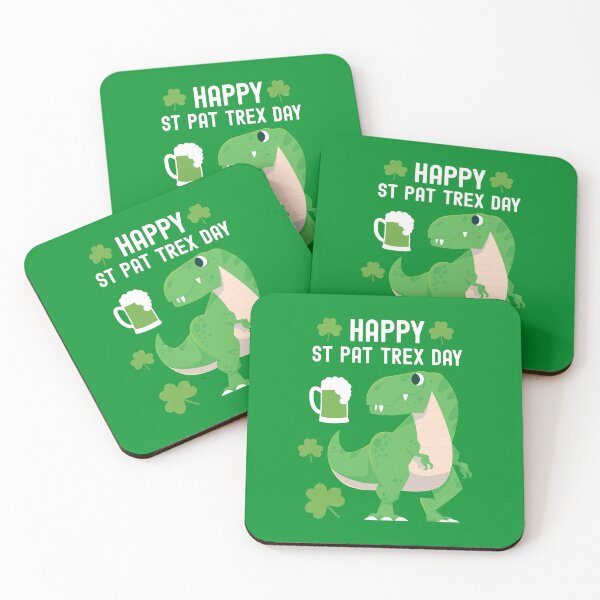 Item preview, Happy St Pat Trex Day Dinosaur Funny St Patricks Day designed and sold by henrymencia.