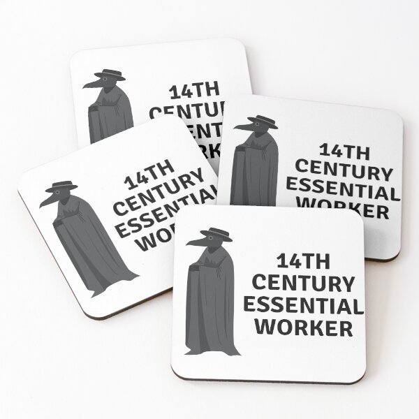 Item preview, 14th Century Essential Worker designed and sold by Existential Comics.
