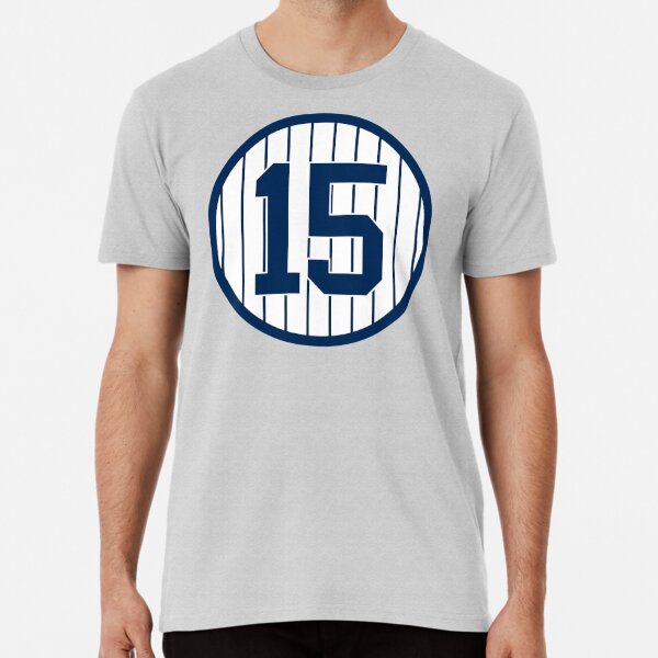 Thurman Munson #15 Jersey Number Greeting Card for Sale by