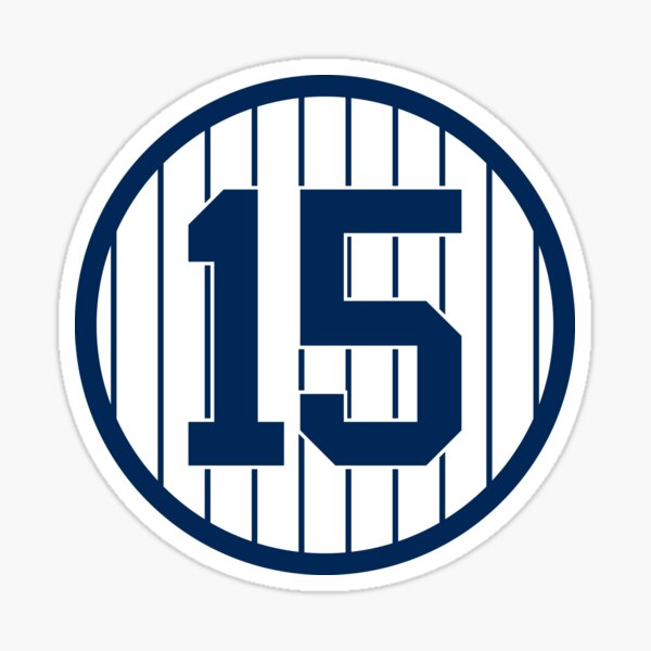 New York Yankees Retired Number Vinyl Decal Derek Jeter Paul O'Neill  Decor