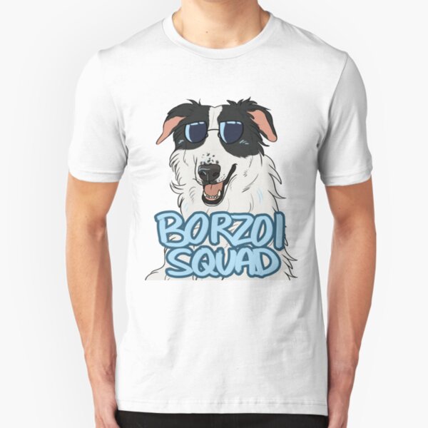 Its Borzoi Glitter Tee Shirt Design Long Sleeve Shirt