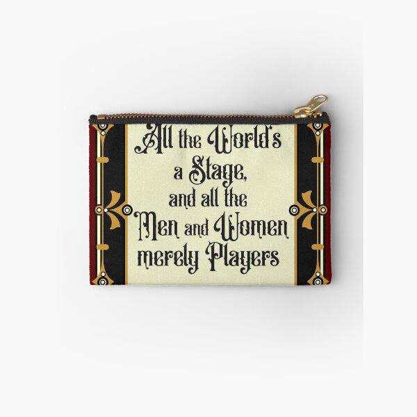 Item preview, All the world's a stage and all the men and women merely players designed and sold by sandpiperstudio.