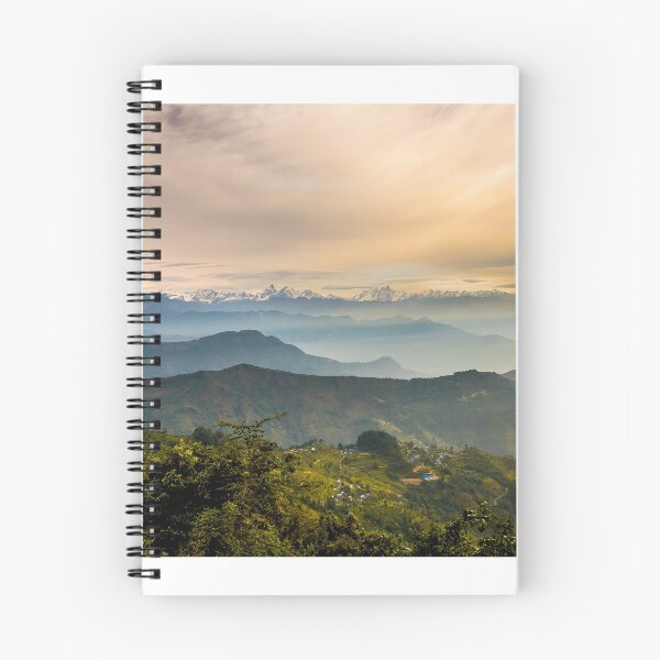 Item preview, Sunrise over the Himalaya mountain range along the Gosaikunda Trek in Nepal designed and sold by vanessal.