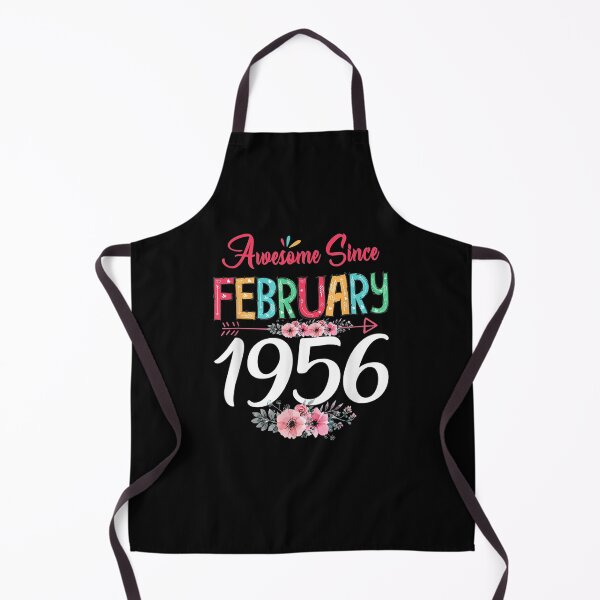 Item preview, February Girl 1956 Floral 65th Birthday Gift 65 Years Old designed and sold by charissamo77.