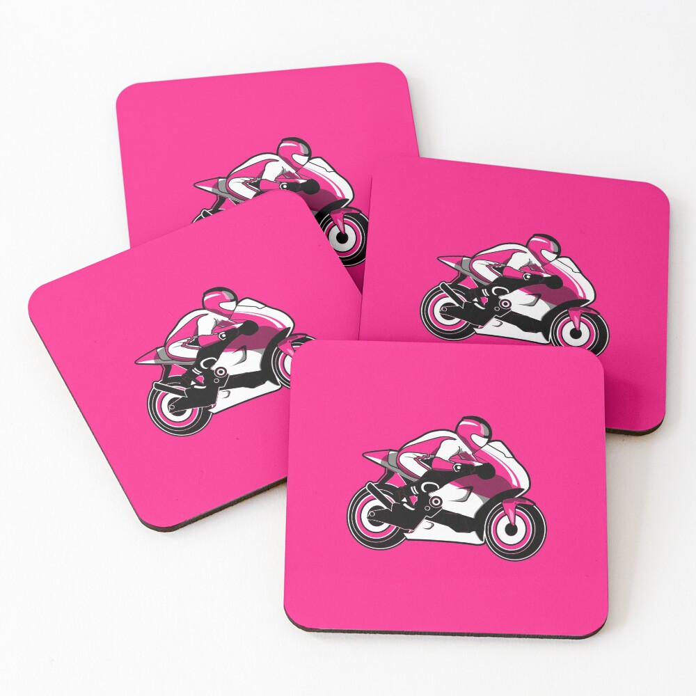 Item preview, Coasters (Set of 4) designed and sold by RedsStickerShop.