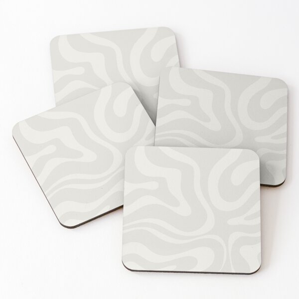 Item preview, Modern Liquid Swirl Abstract Pattern in Bone  designed and sold by kierkegaard.