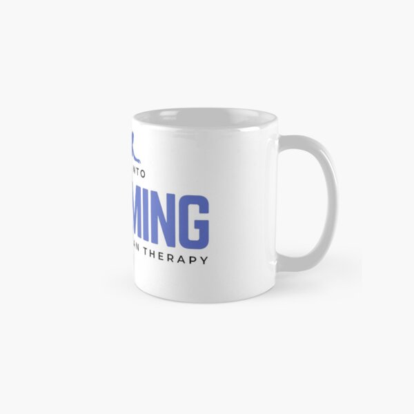 Get Into Swimming It's Cheaper Than Therapy Classic Mug