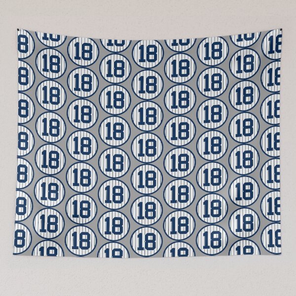 Item preview, Didi Gregorius #18 Jersey Number designed and sold by StickBall.