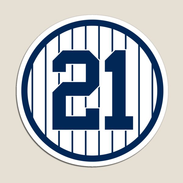 Don Mattingly #23 Jersey Number Magnet for Sale by StickBall