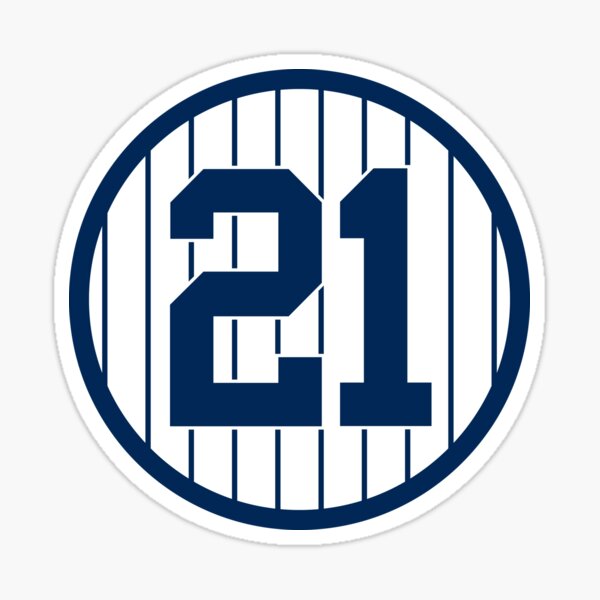 Paul O'Neill Retired Number 21 Patch 3 Round New York Yankees Pinstripes