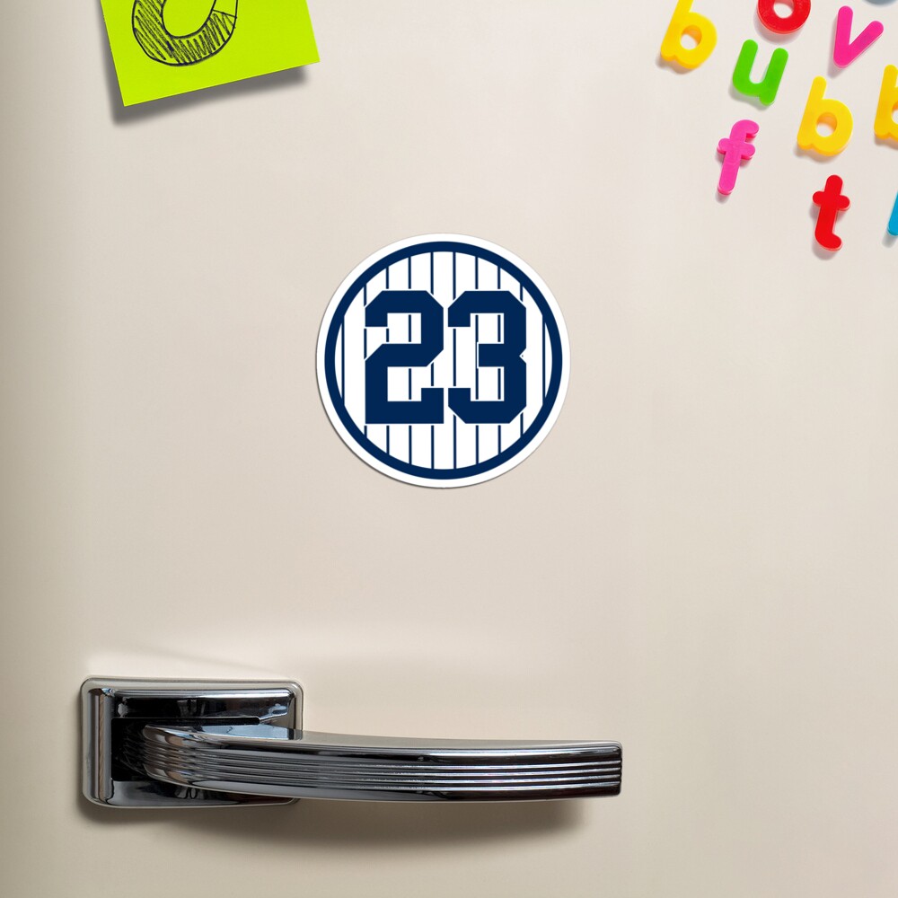 Don Mattingly #23 Jersey Number Magnet for Sale by StickBall