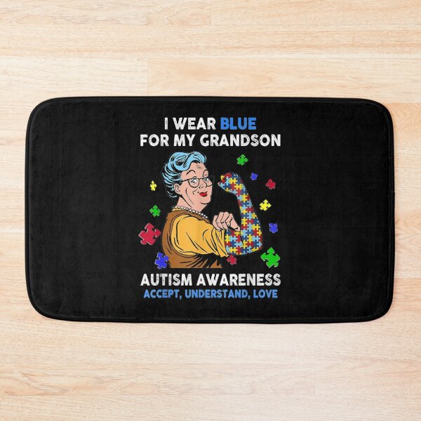 Item preview, I Wear A Puzzle For My Grandson Autism Awareness  designed and sold by charissamo77.