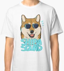 SHIBA SQUAD (rot) Classic T-Shirt