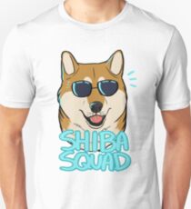 SHIBA SQUAD (red) Unisex T-Shirt