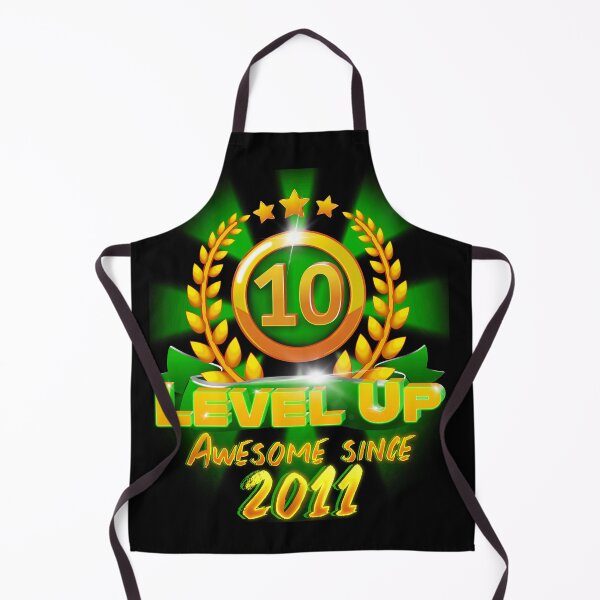 Item preview, Age 10 Level Up Birthday Awesome Since 2011 Gamer designed and sold by ScienceNStuff.