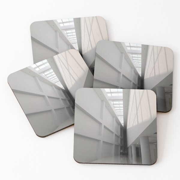 Item preview, White Corridor with Skylight inside a Building designed and sold by ColourfulDae.