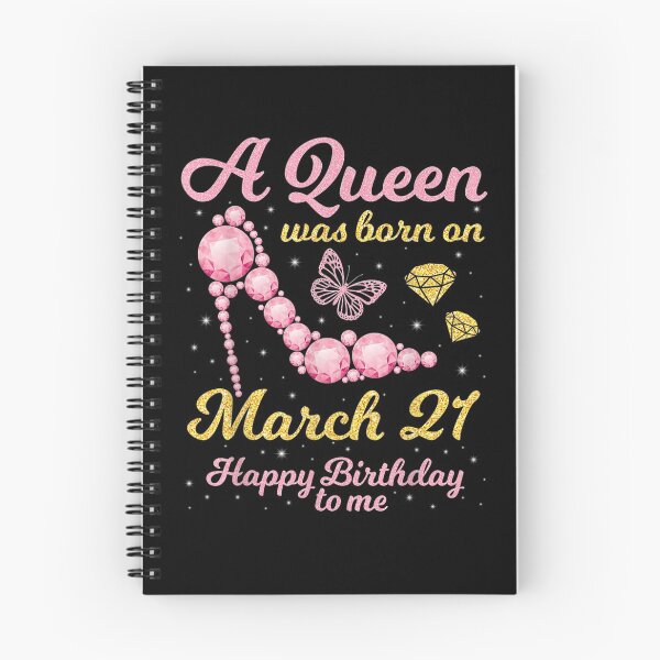 Item preview, A Queen Was Born On March 21 Happy Birthday To Me You Mommy  designed and sold by charissamo77.