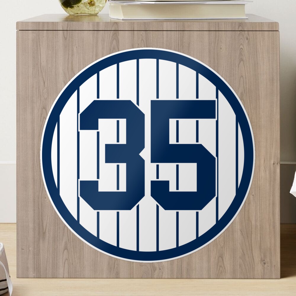 NEW YORK YANKEES mickey mantle vinyl weatherproof sticker retired number #7