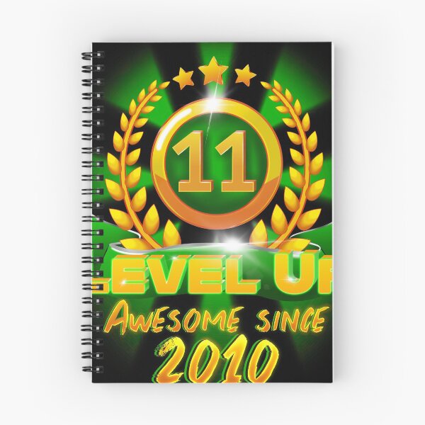 Item preview, Age 11 Level Up Birthday Awesome Since 2010 Gamer designed and sold by ScienceNStuff.