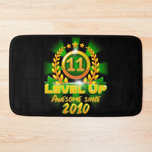 Item preview, Age 11 Level Up Birthday Awesome Since 2010 Gamer designed and sold by ScienceNStuff.