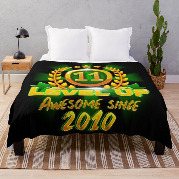 Item preview, Age 11 Level Up Birthday Awesome Since 2010 Gamer designed and sold by ScienceNStuff.