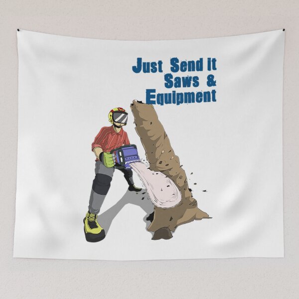 Item preview, Chainsaw T-ShirtJust Send it Saws Logo II designed and sold by LuxaVinfa.