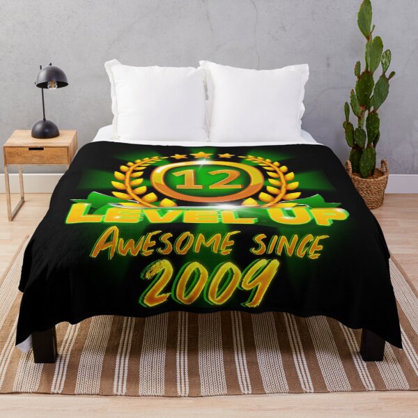 Item preview, Age 12 Level Up Birthday Awesome Since 2009 Gamer designed and sold by ScienceNStuff.