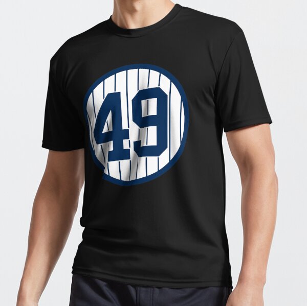 Ron Guidry #49 Jersey Number | Sticker