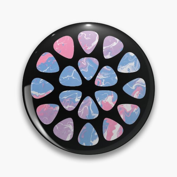 Item preview, Guitar Picks Circle Pattern Abstract designed and sold by nightsworthy.